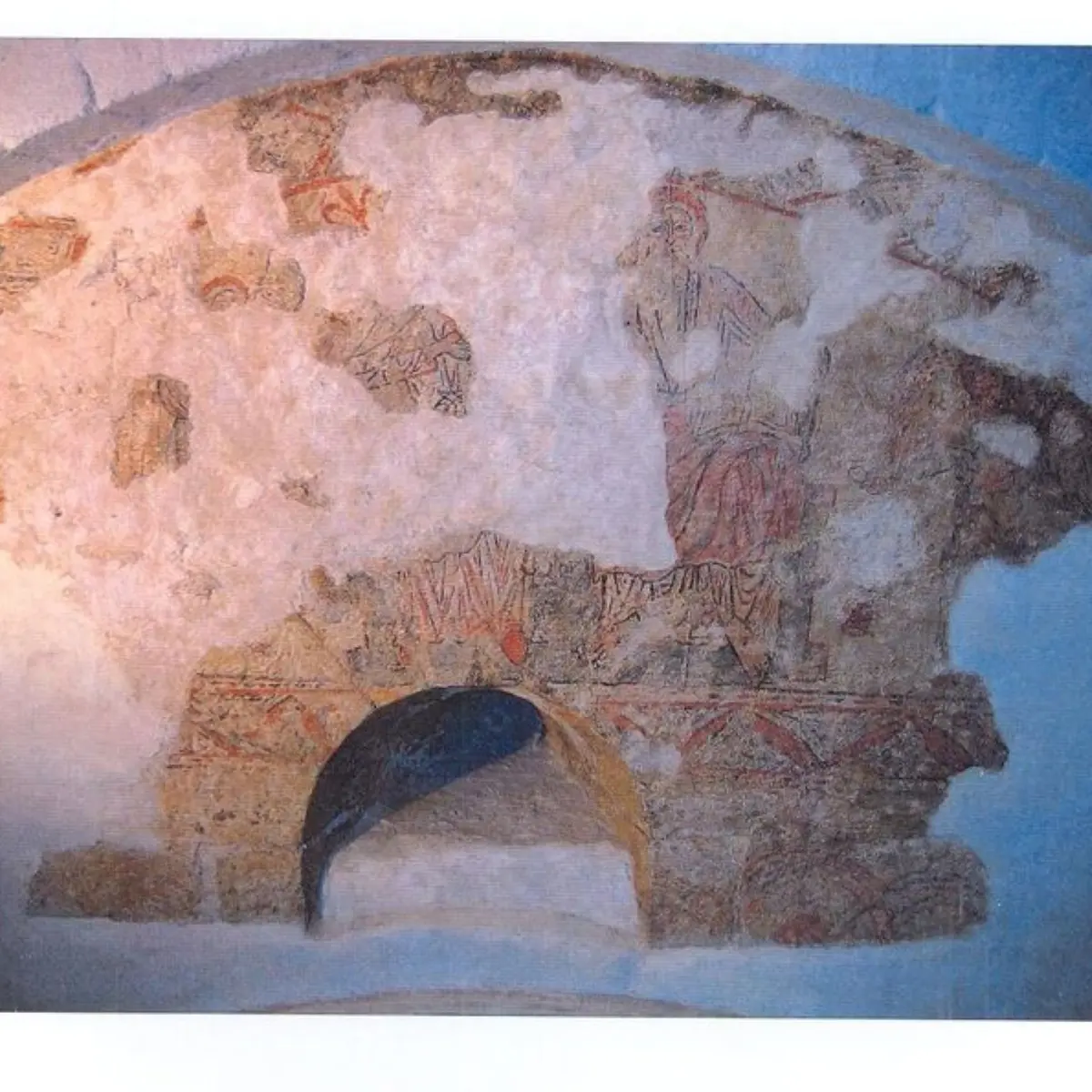 Fresque du triomphe de la Vierge