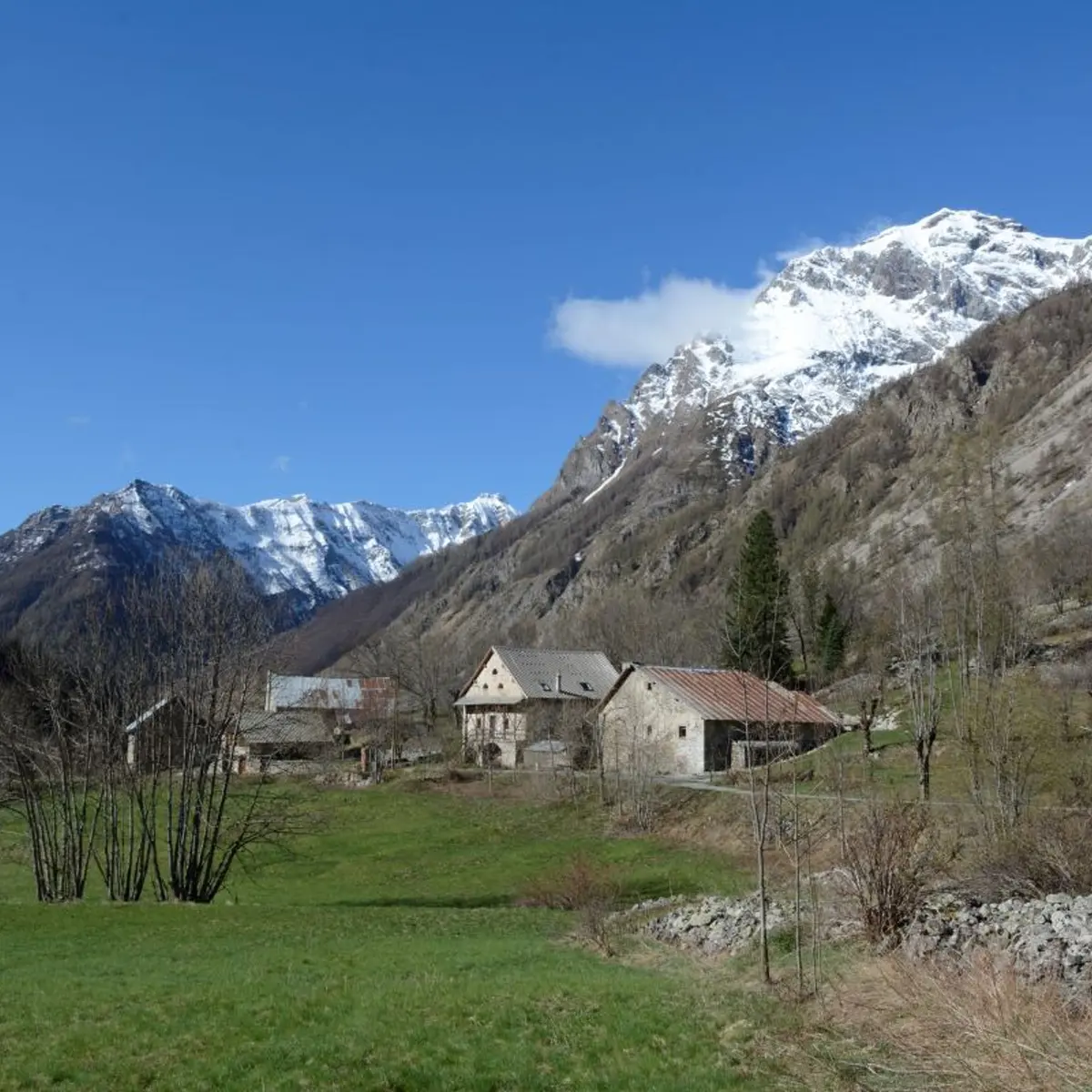 Hameau des Clots, commune de Champoléon