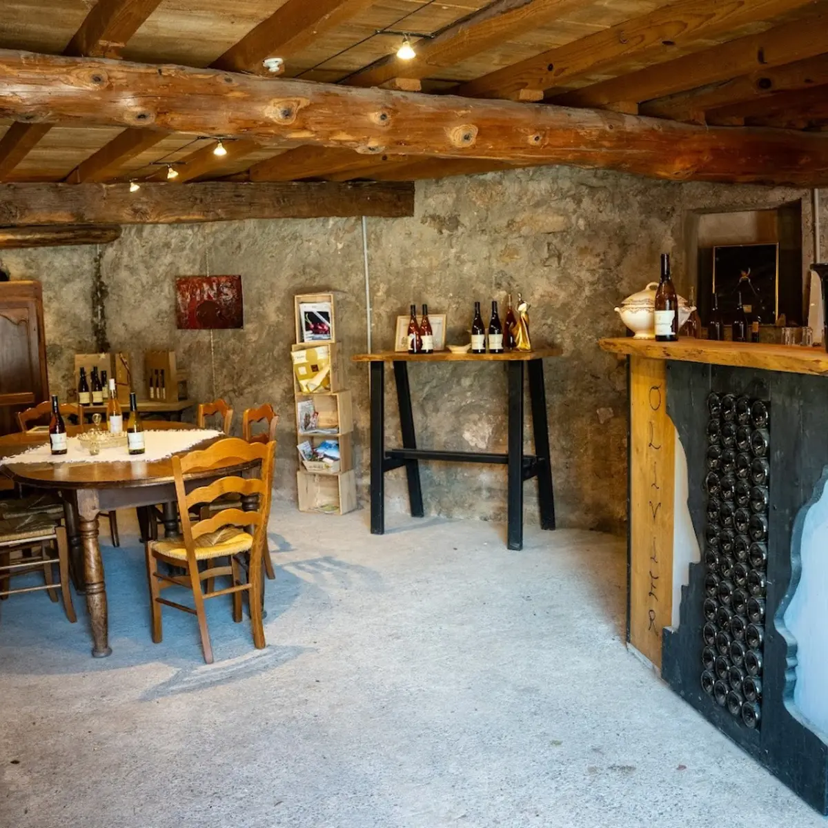 Le caveau de dégustation