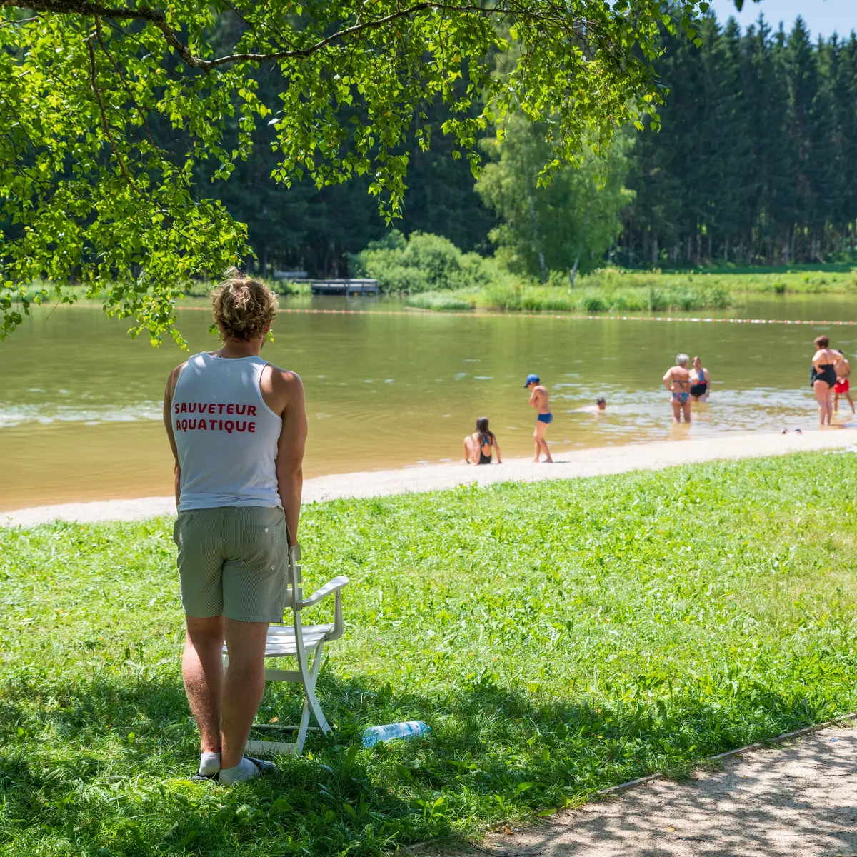 Baignade surveillée