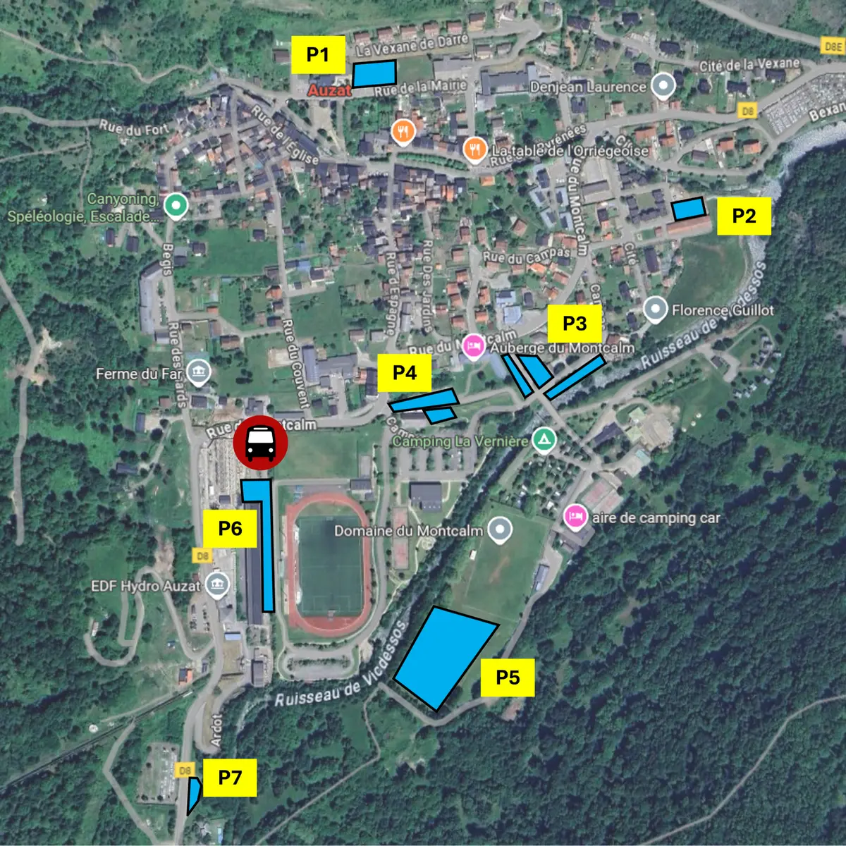 Plan Parking Stattionnement