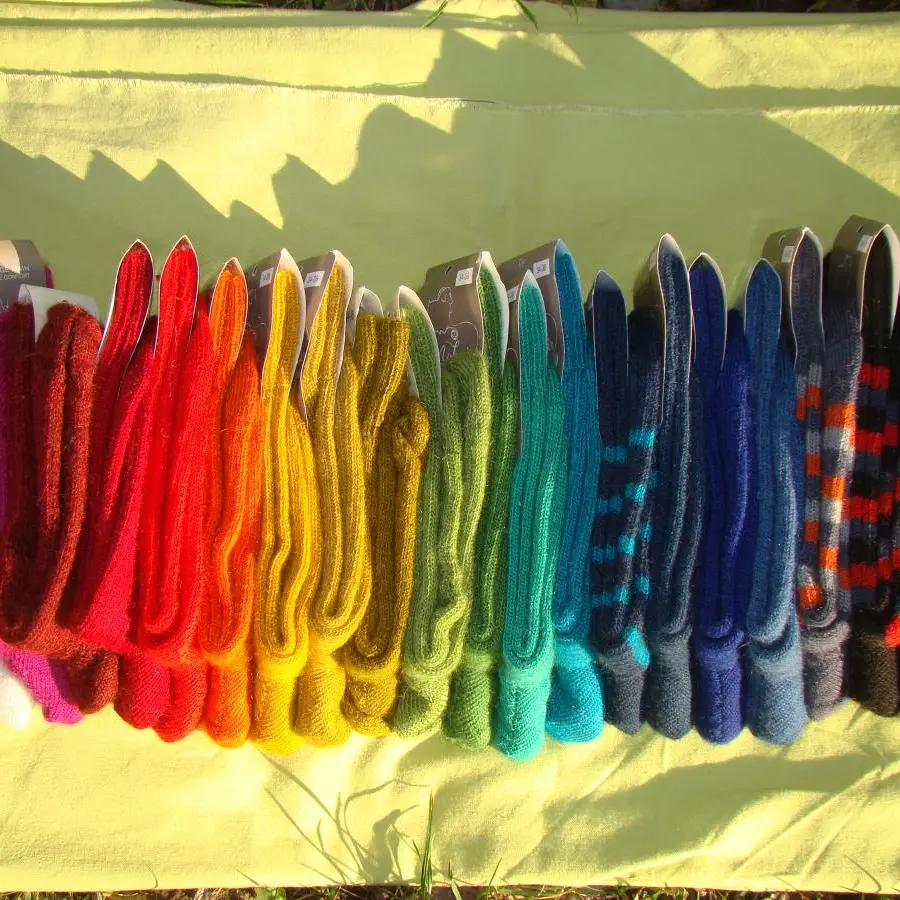 Le Mohair en arc-en-ciel