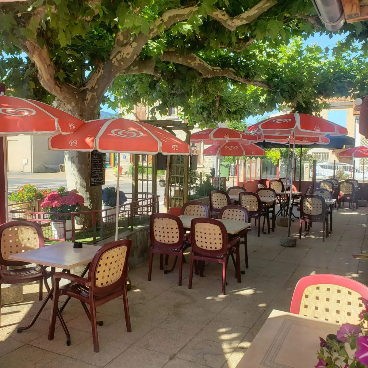 Terrasse du restaurant
