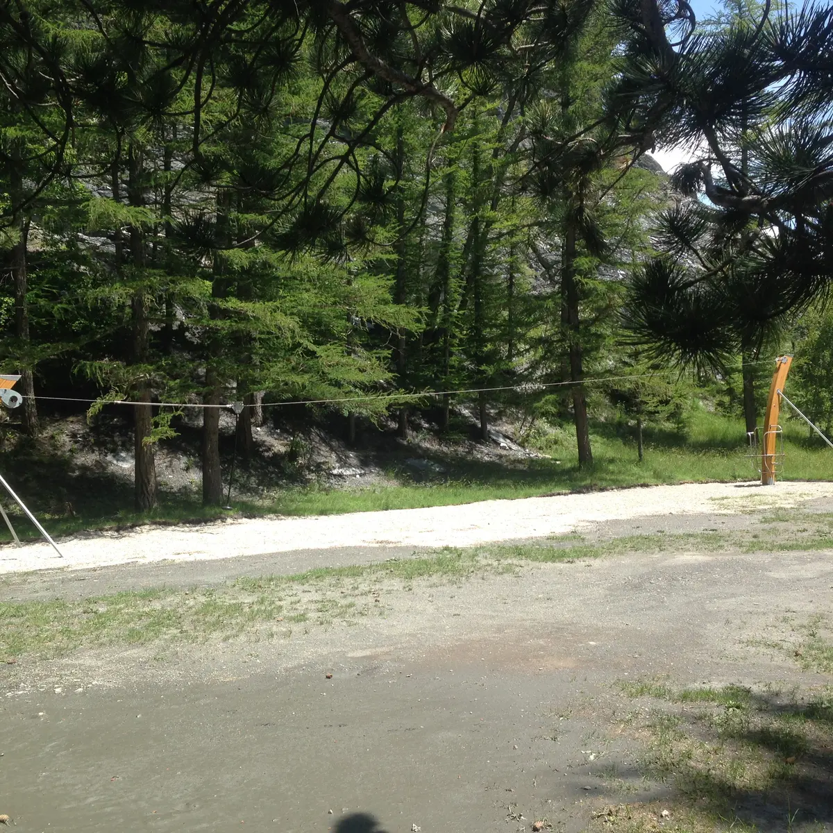 Tyrolienne - La Grave