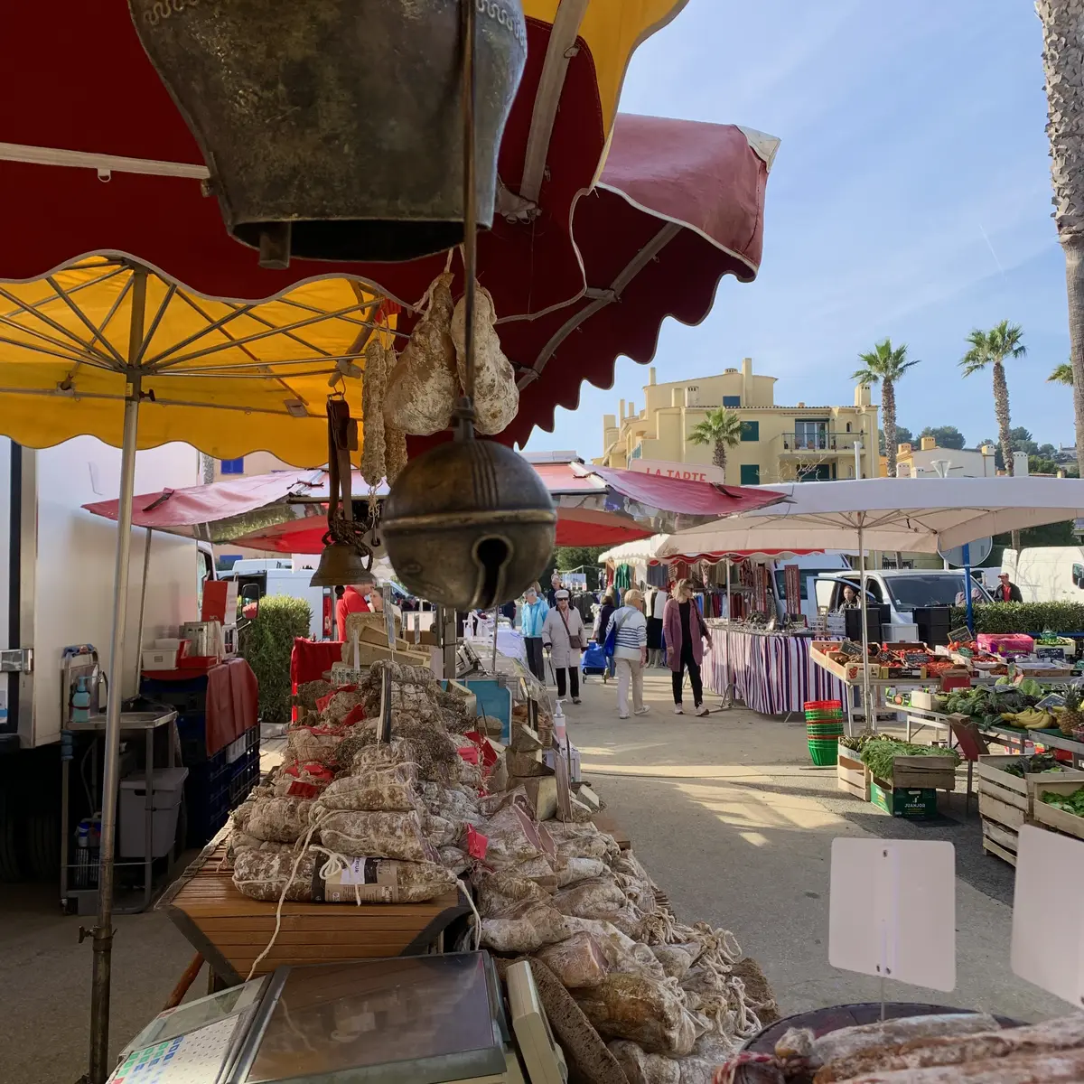 Stand du marché de Cavalaire