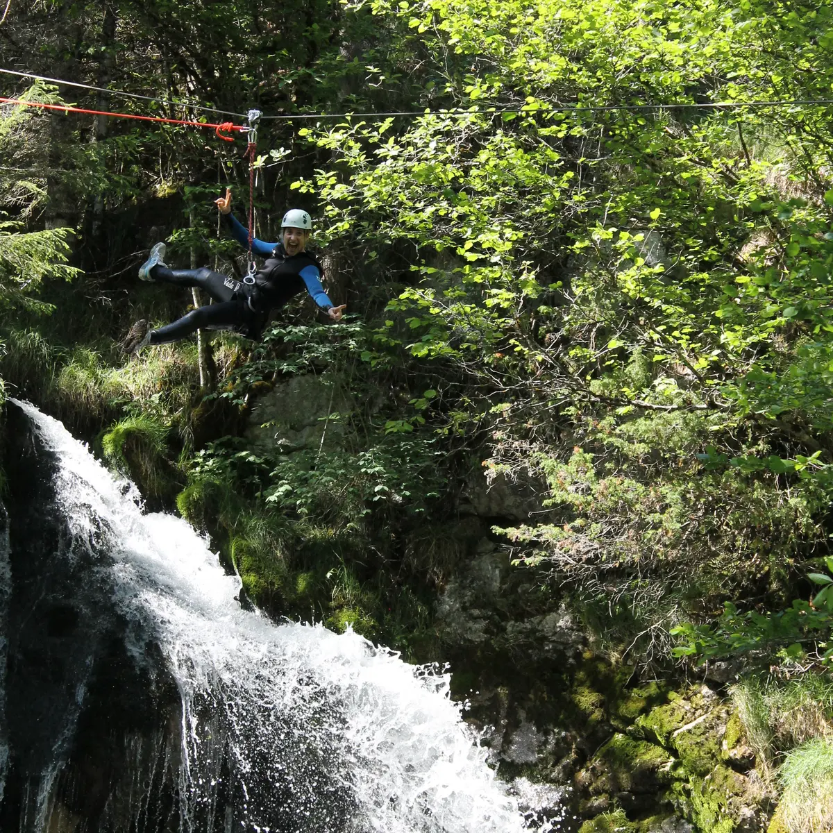 Découverte du canyoning à Abondance