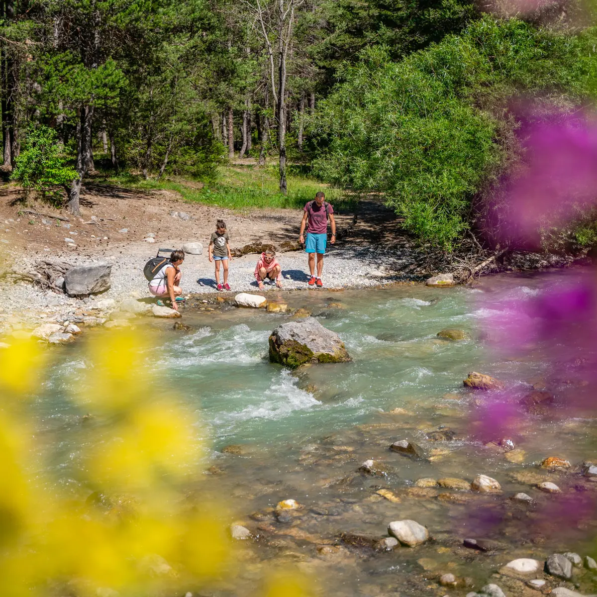 La Clarée en famille