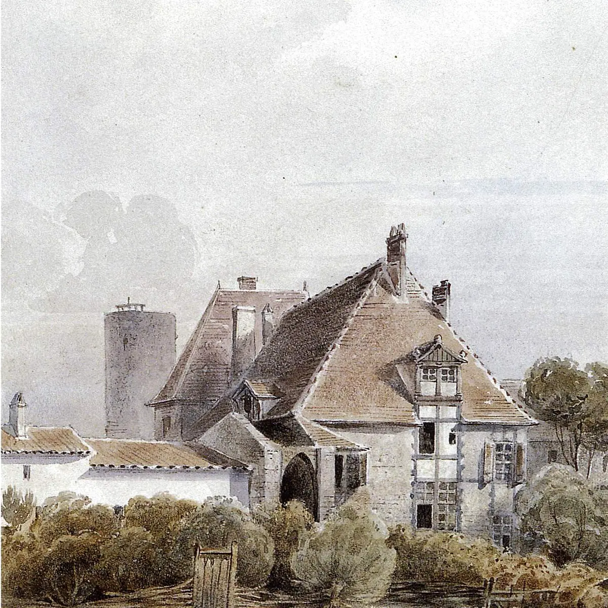 Voyage à Vichy, vers 1830 édité en 1990