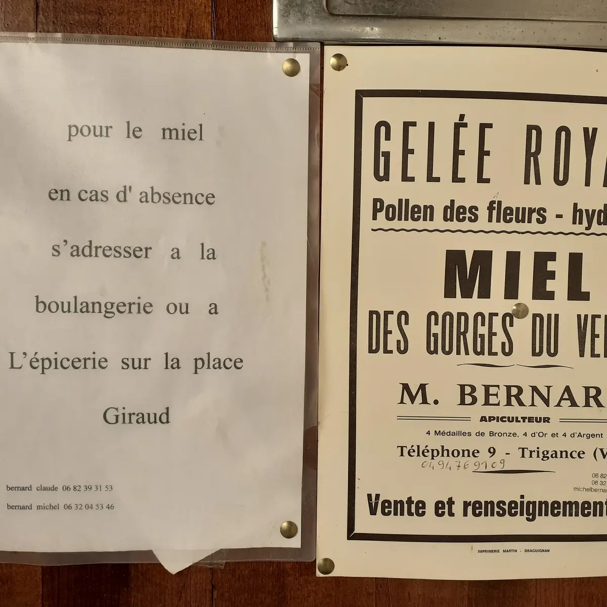 Affiche des médailles