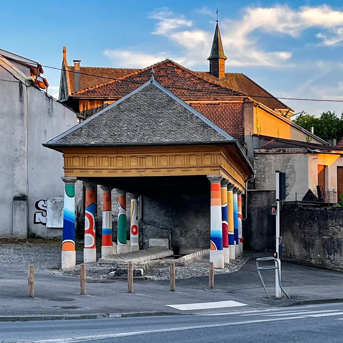Installation Thonon Art Urbain 2023