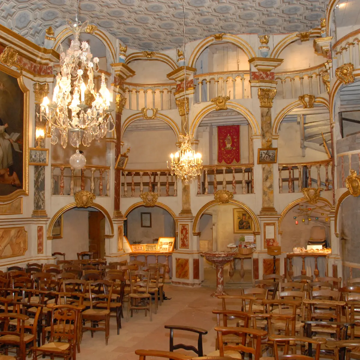 Eglise de Lachapelle. Baroque