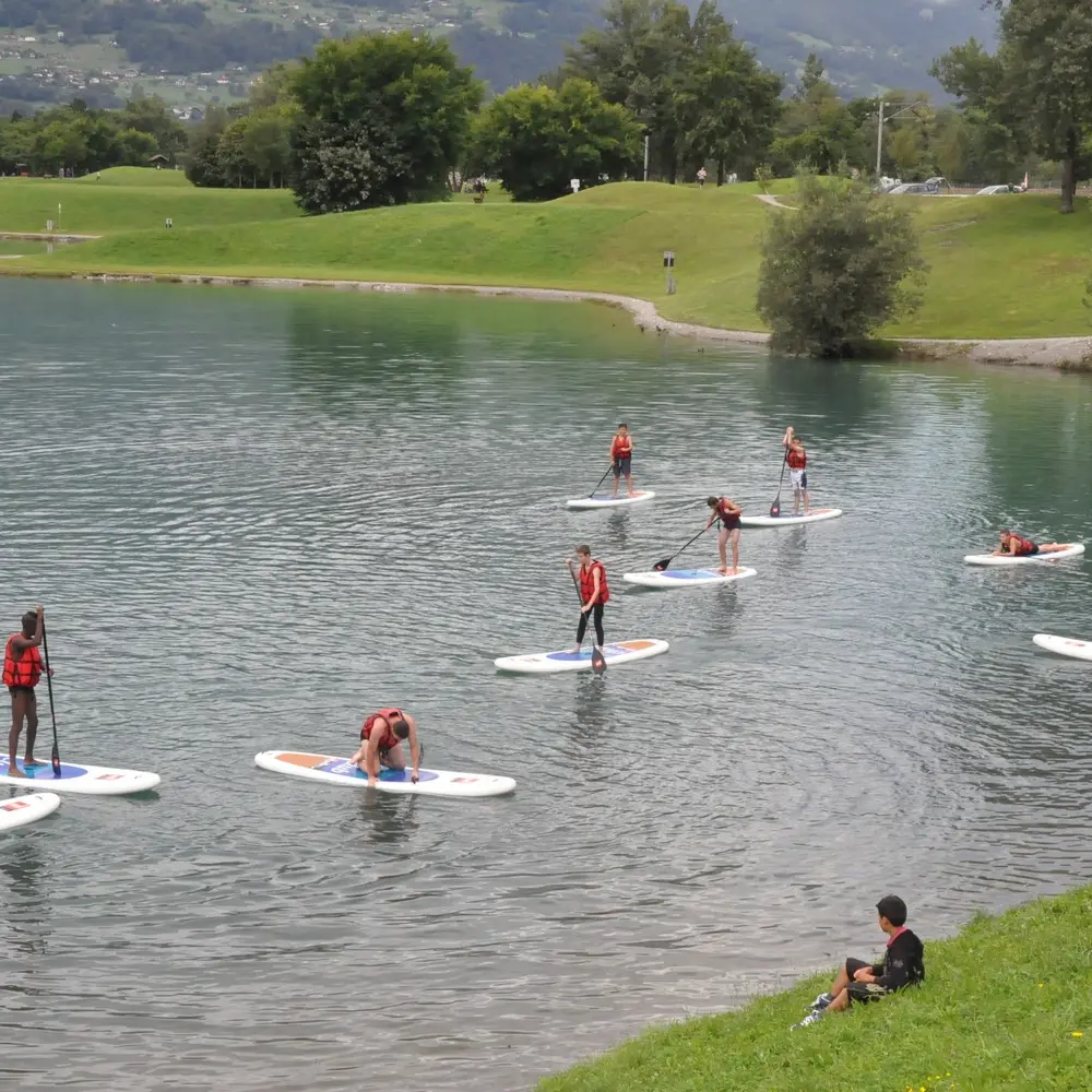 Sur le lac de Passy