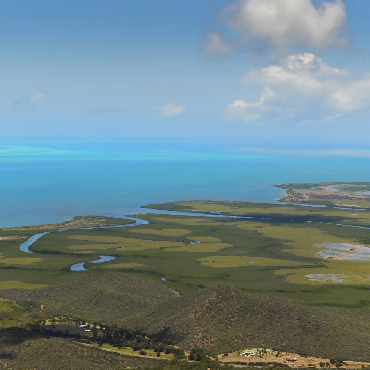 paysage, randonnée pédestre, libre, voh, paysage