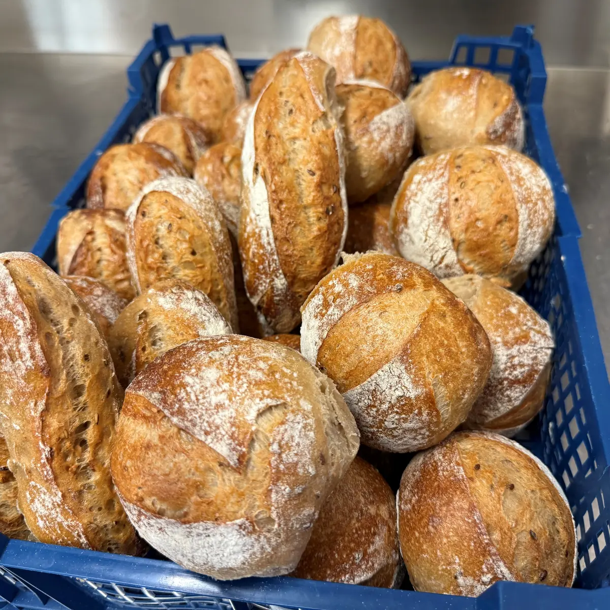 Panier avec pains