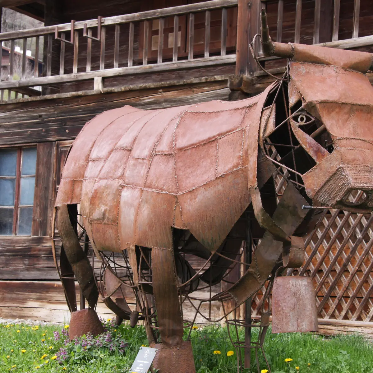 Art vache : la reine de fer