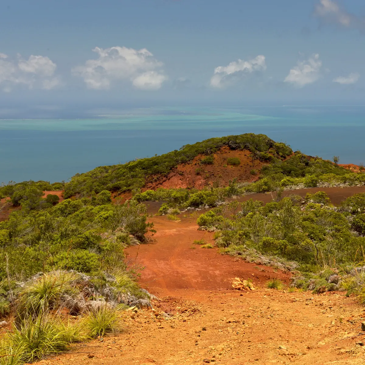 paysage, randonnée pédestre, libre, voh, paysage