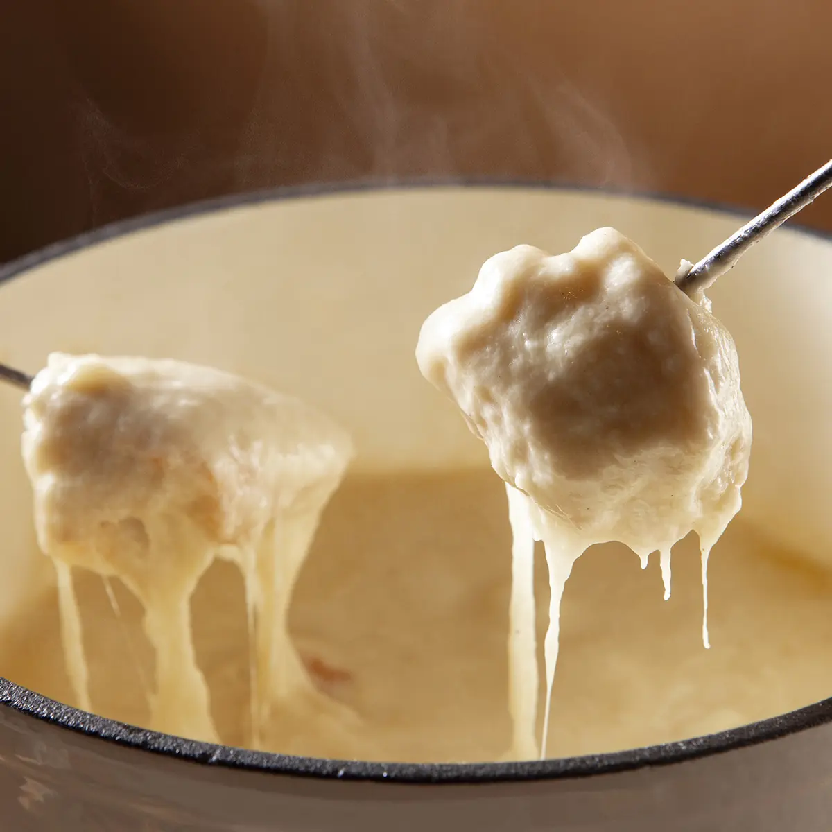 Fondue sous tipi
