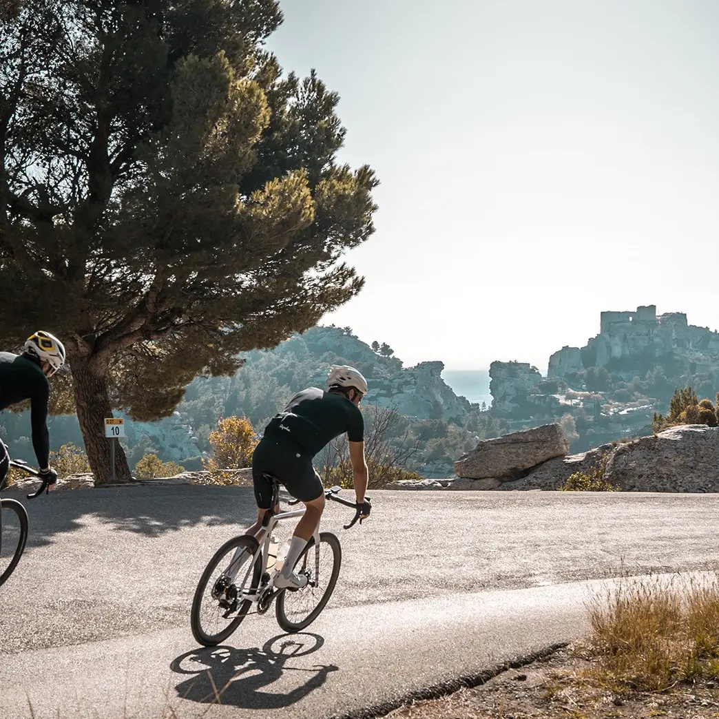 Unusual Ride Cycling tour guide in Aureille Road bikes