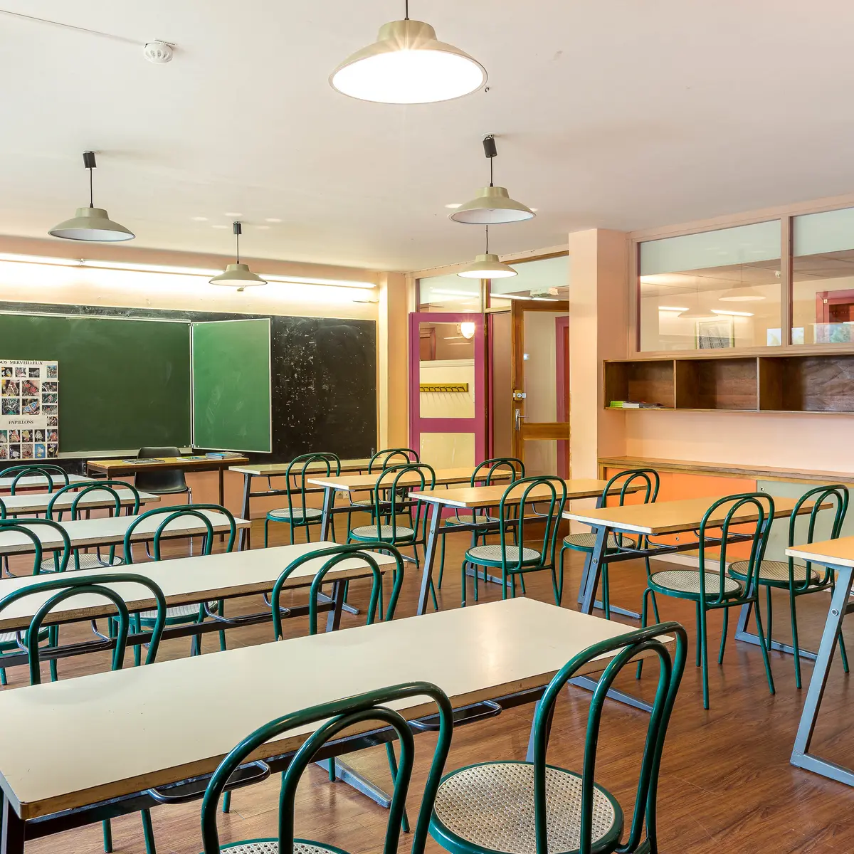 Centre de vacances La Recula - salle de classe