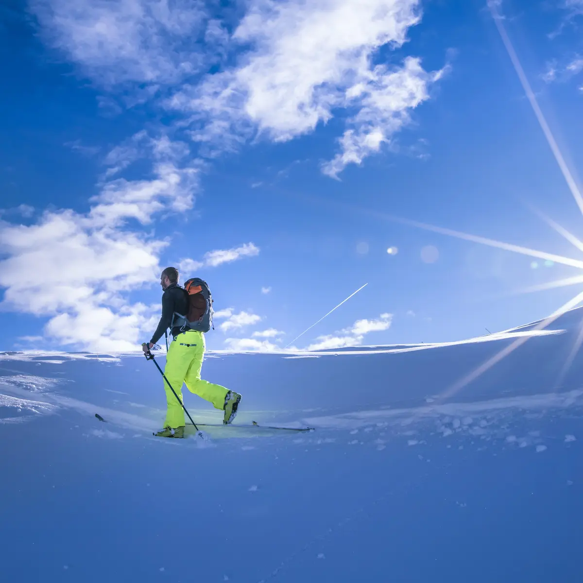 Itinéraire de ski de randonnée - Le Bettex / Télésiège des Monts Rosset