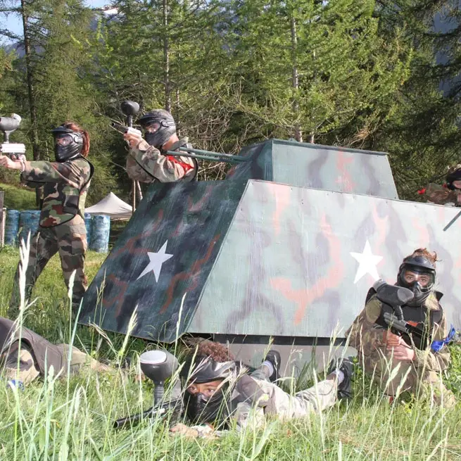 Paint ball, Laser game, Airsoft - Jungle Aventure LES ORRES