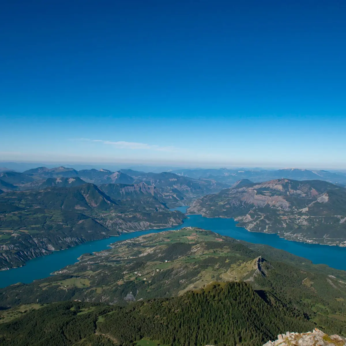 Vue depuis le sommet du Morgon