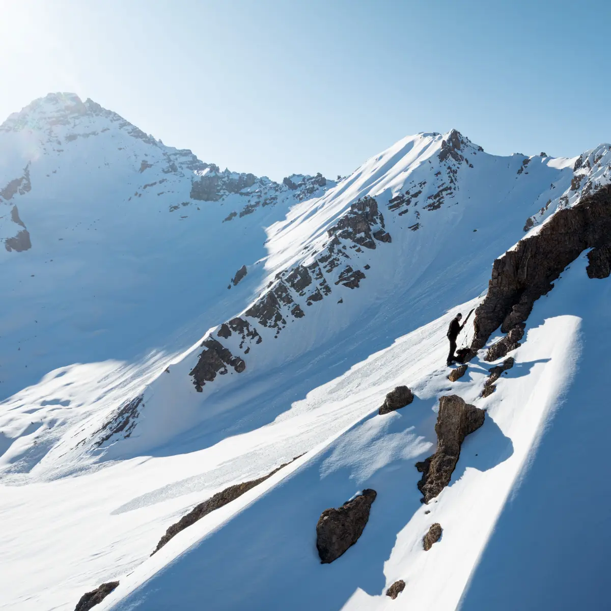 Sommets environnants du col de l'Izoard