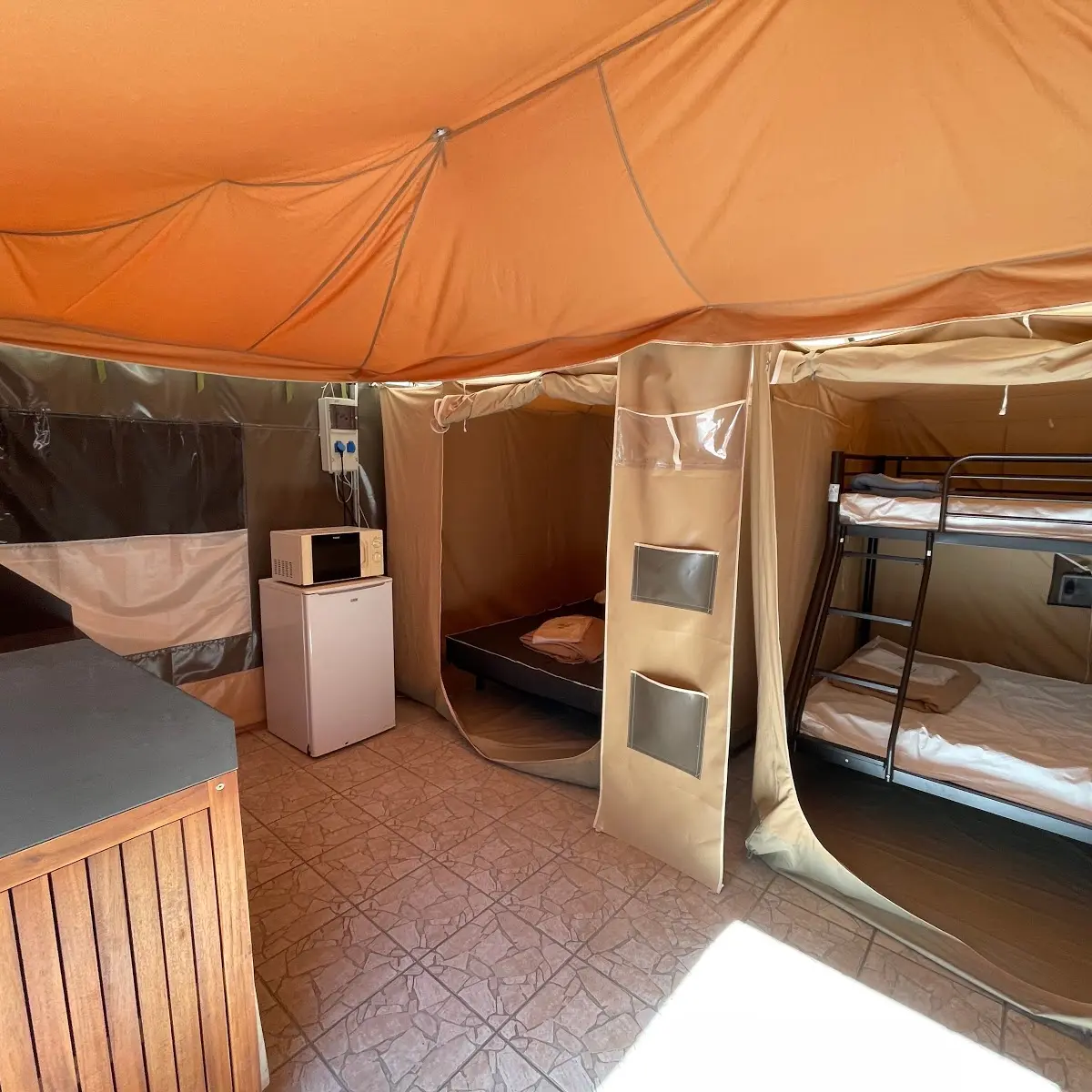 Tente « Caraïbes » - Intérieur