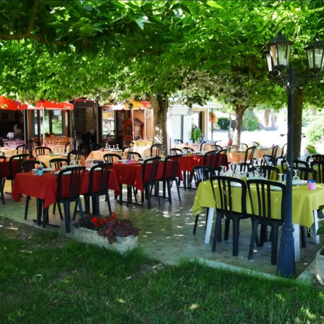 Terrasse Auberge de la Gimone