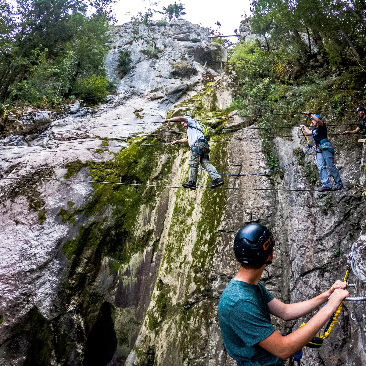 Via ferrata Cascade des Nants