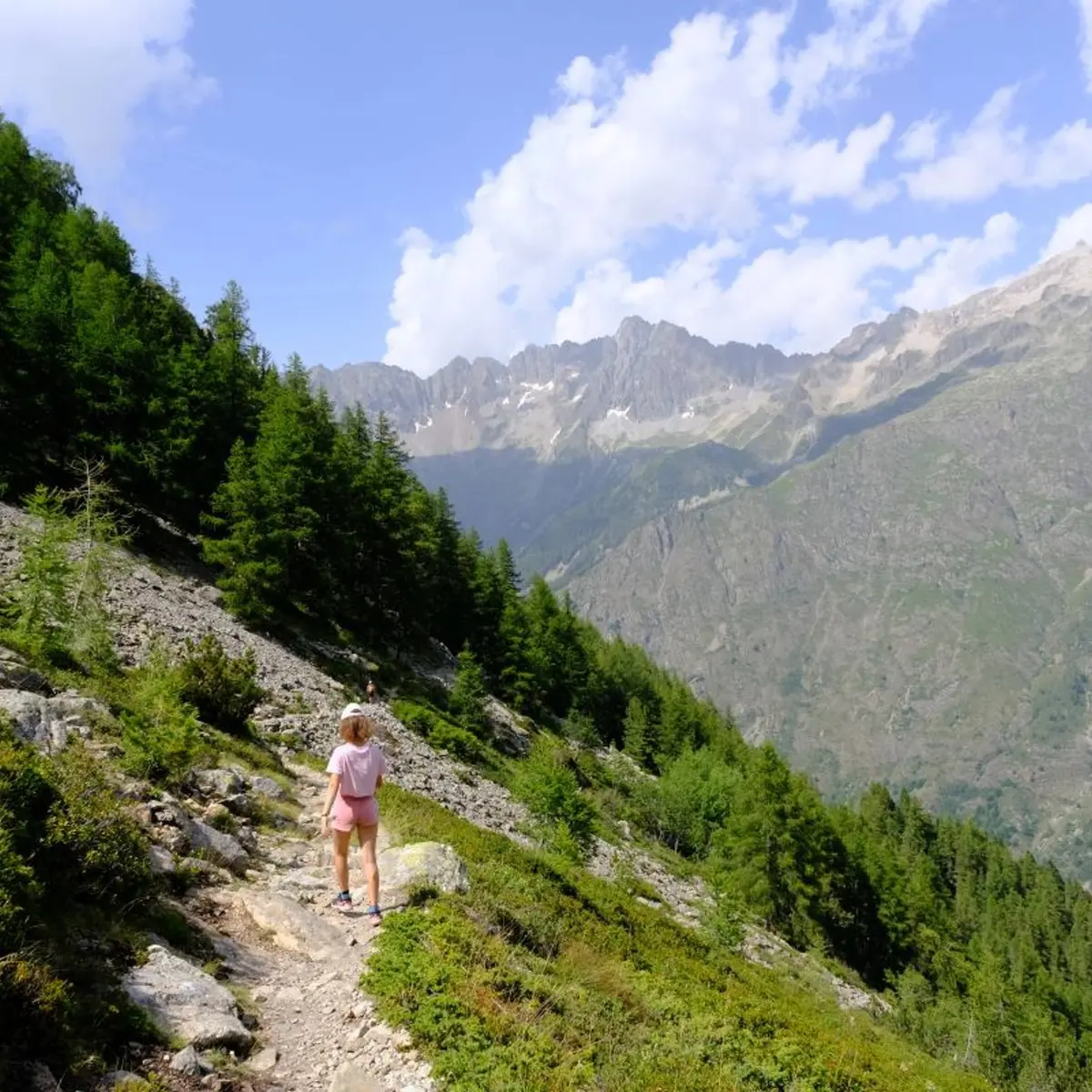 Entre le hameau des Portes et les lacs de Pétarel