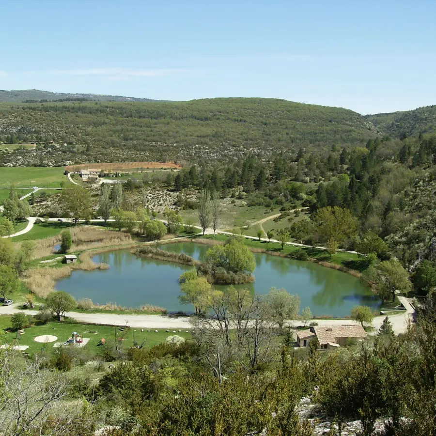 Plan d'eau de Monieux