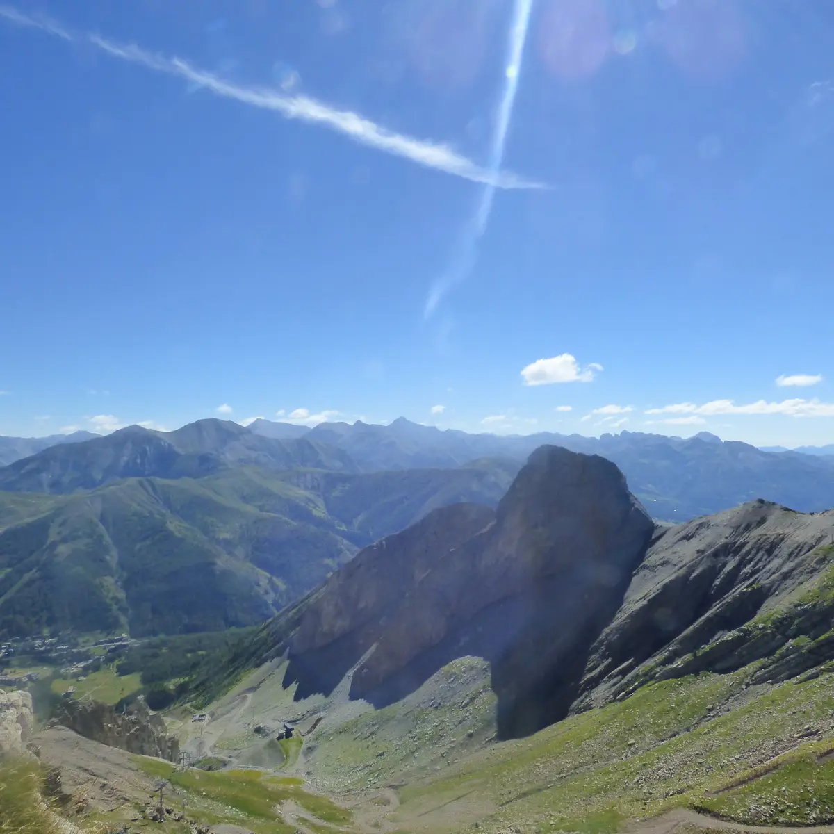 vue depuis les courtiens