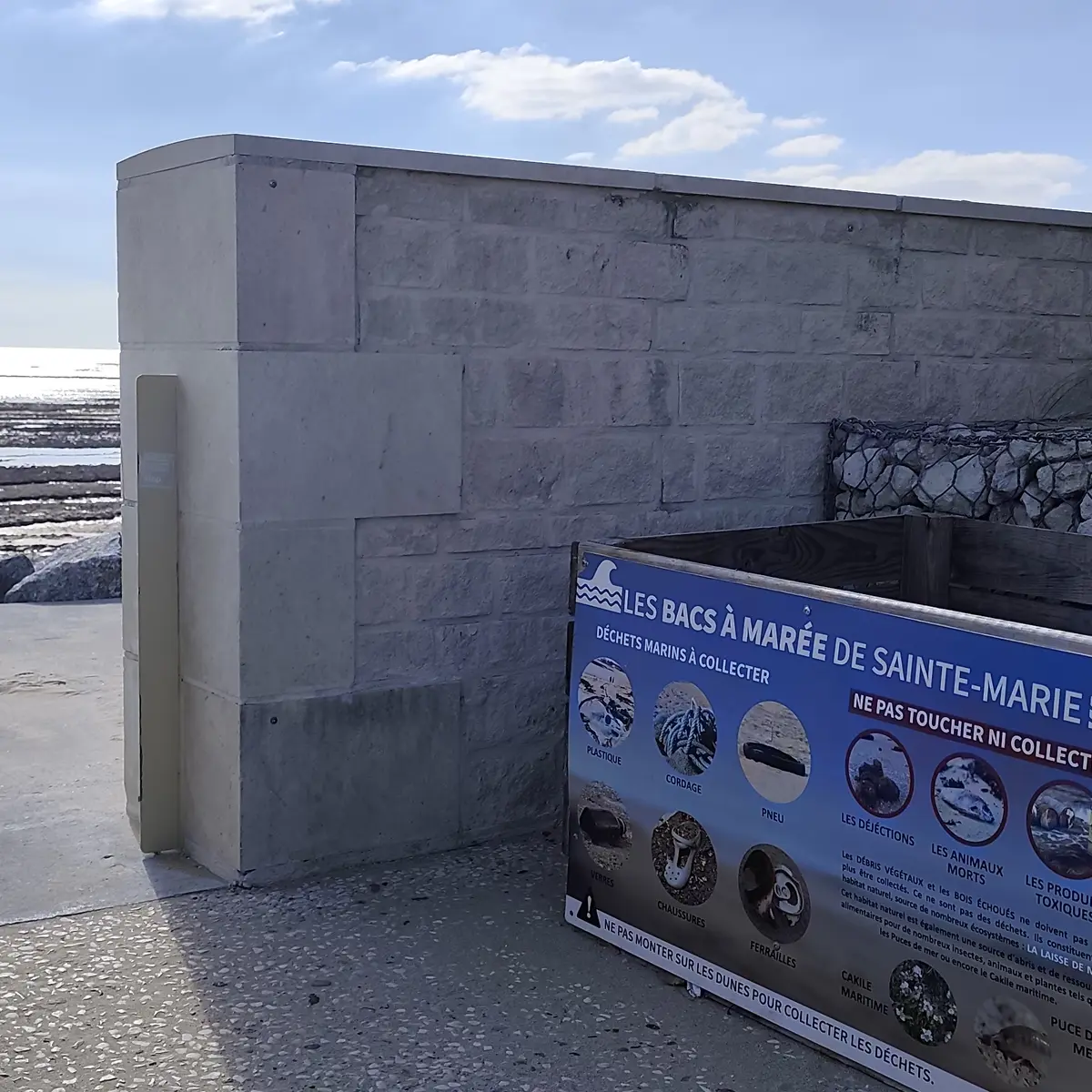 Plage de Montamer à marée basse 3