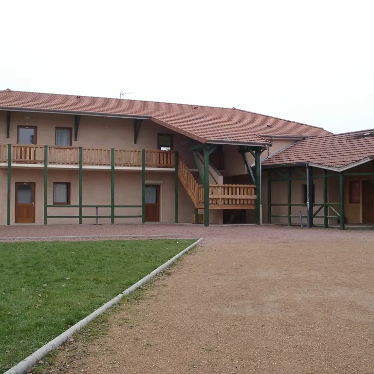 Entrée de l'hébergement