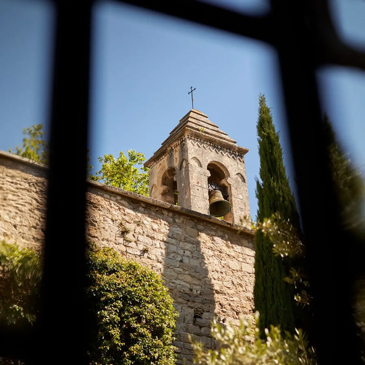 Kapelle Sainte-Marie de Pierredon in Mouriès Glockenturm