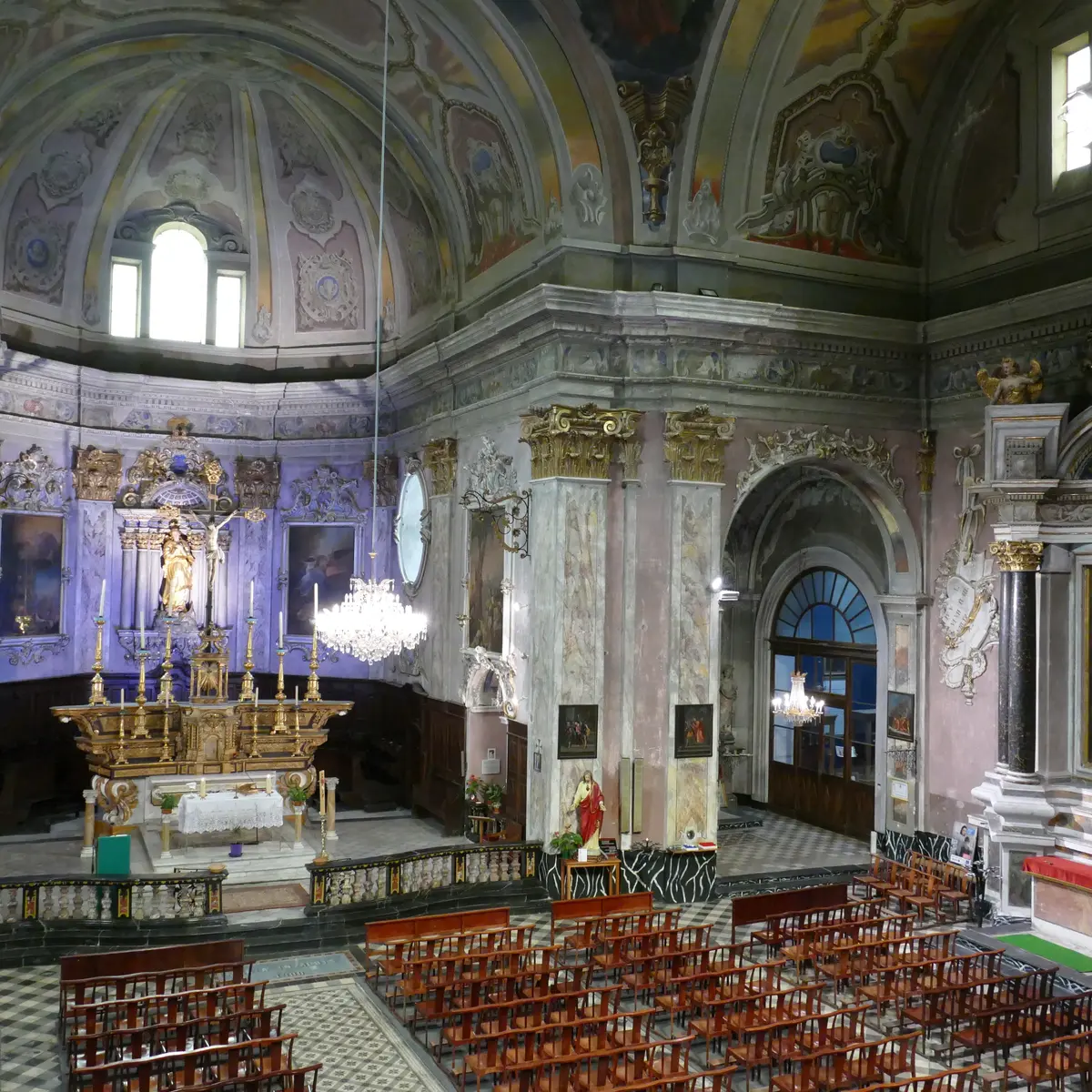 Intérieur Eglise Sancta Maria in Albis