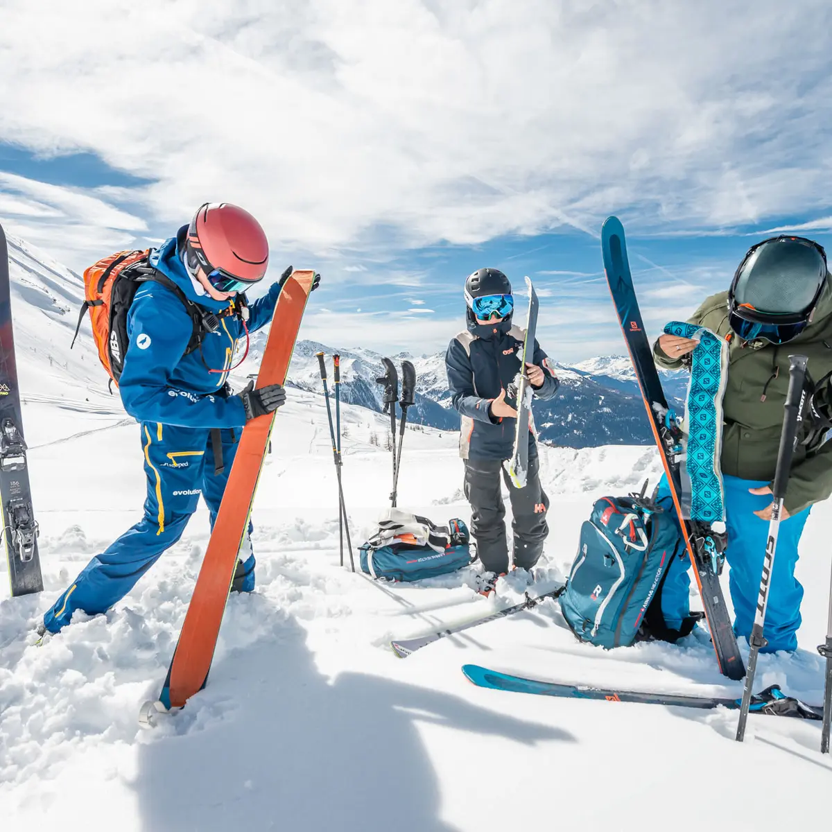 Ski de randonnée Megève