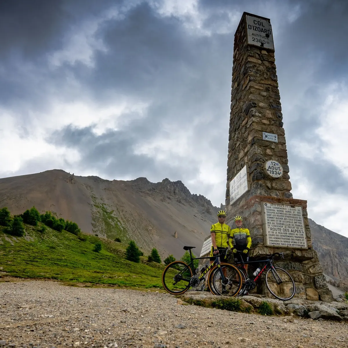 Montée du col d'izoard depuis Briançon