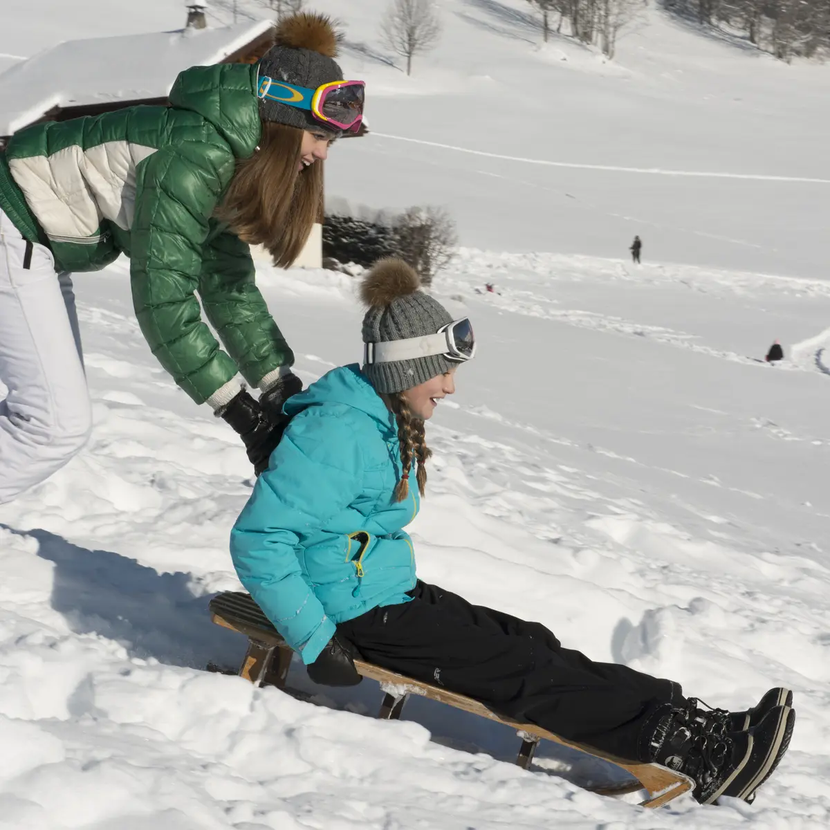 Piste de luge du Borne