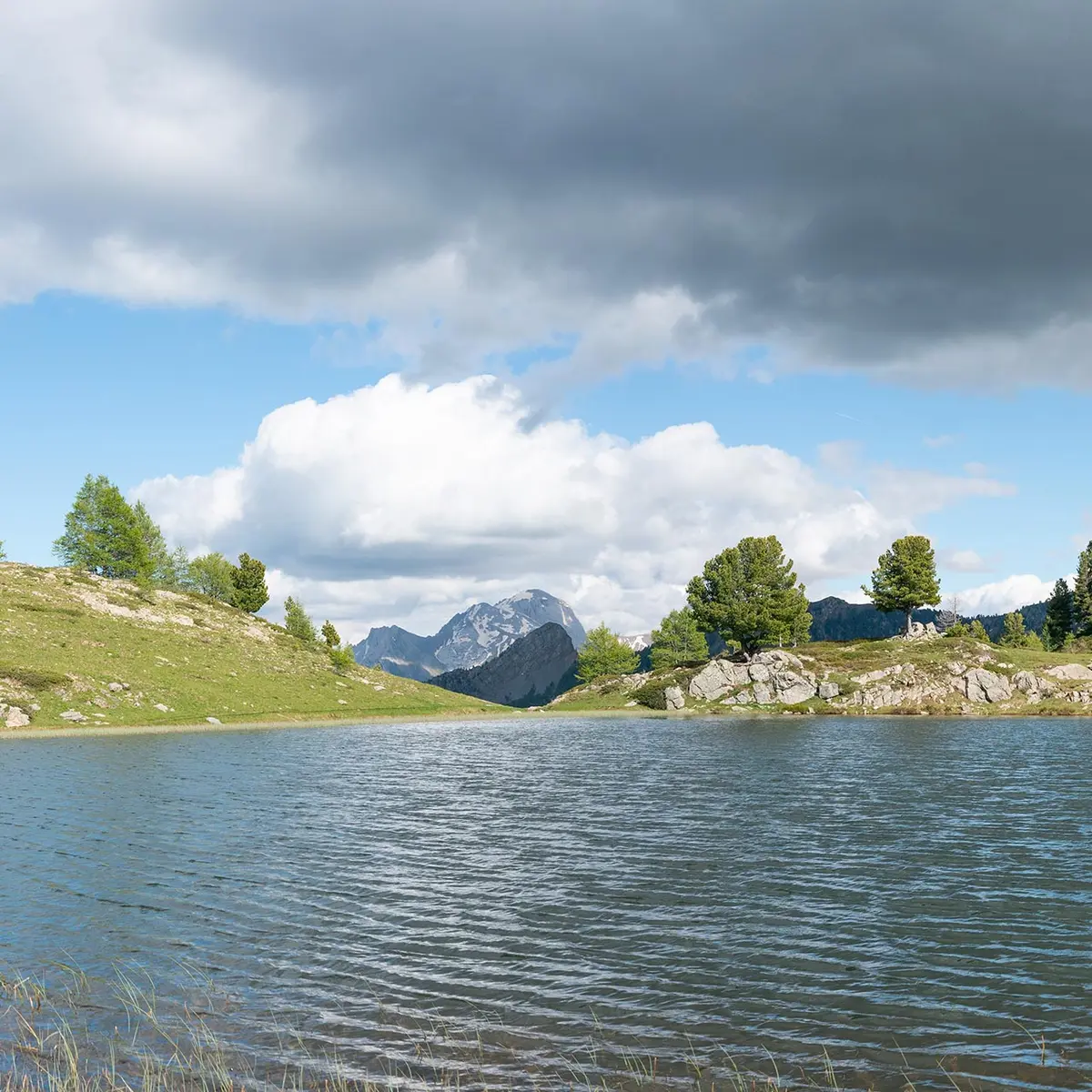 Lacs du Col Bas - Lac noir