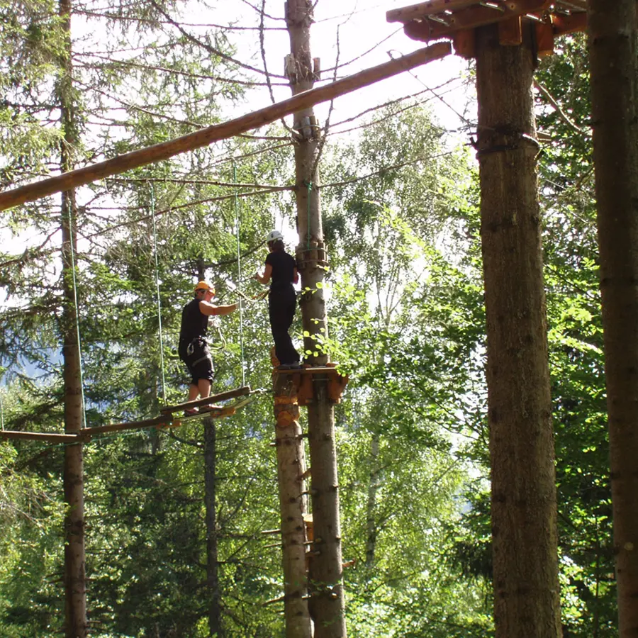 Arbraventure, parcours aventure à Champoléon, Champsaur