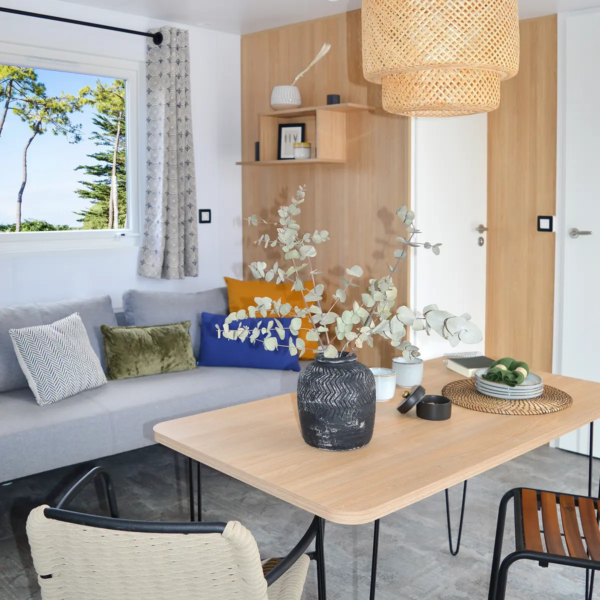 Intérieur de mobil'home