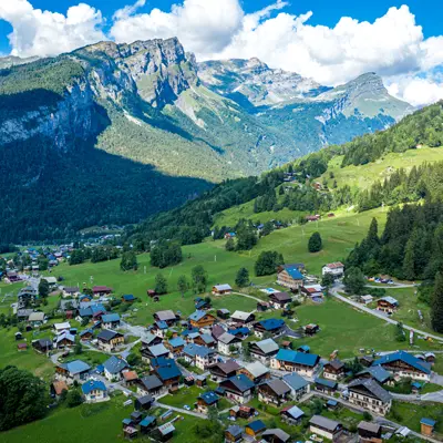 vue sur Sixt depuis les hauteurs