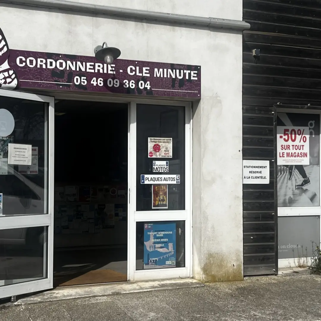 Cordonnerie - Clé minute
