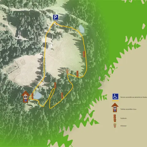 Parcours du Sentier des Arbres à Sons