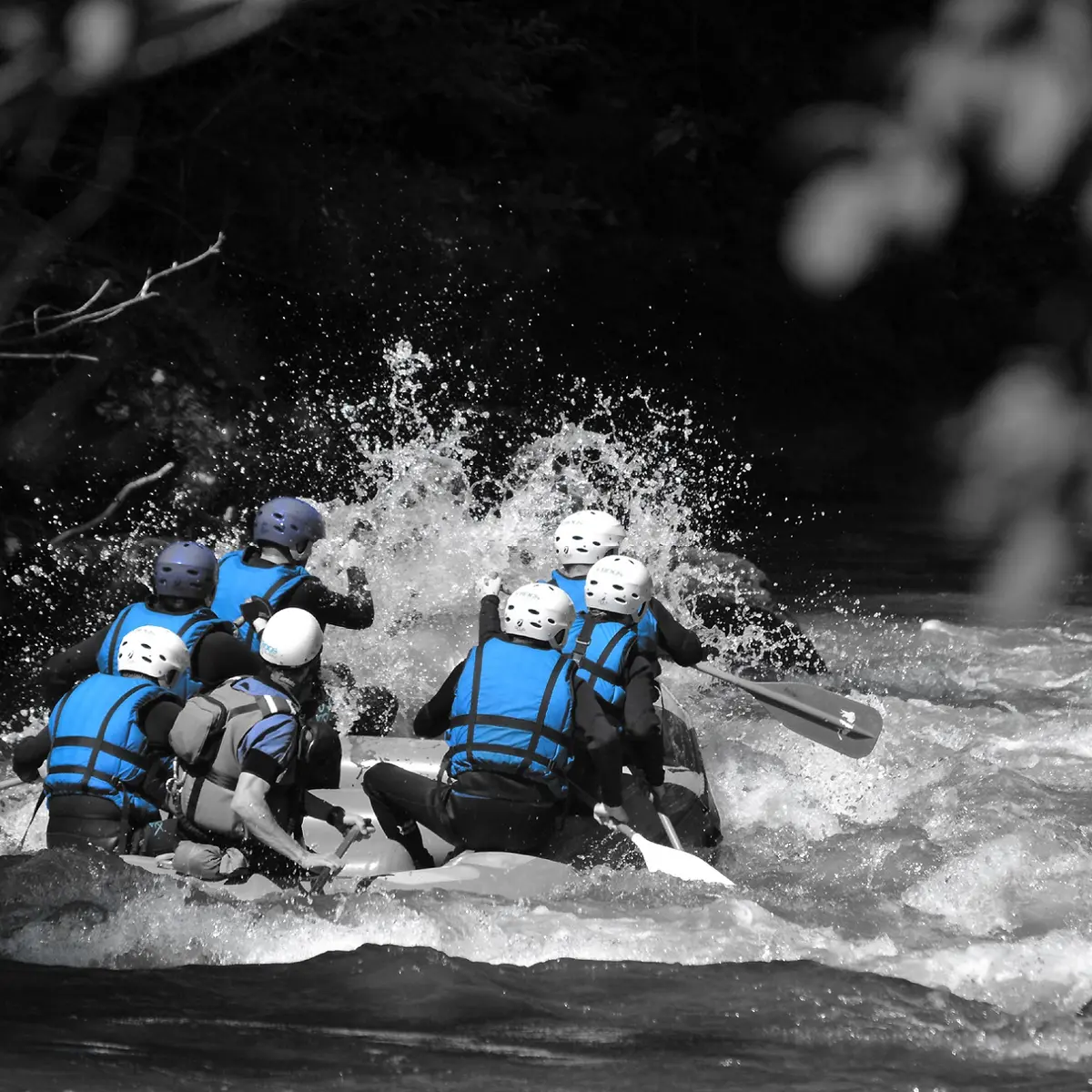 Descente rafting