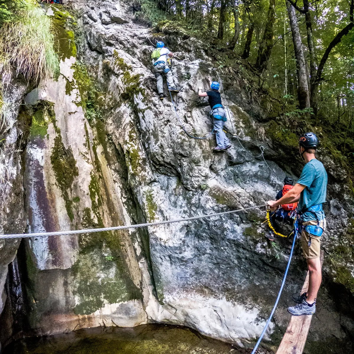 Via ferrata Cascade des Nants