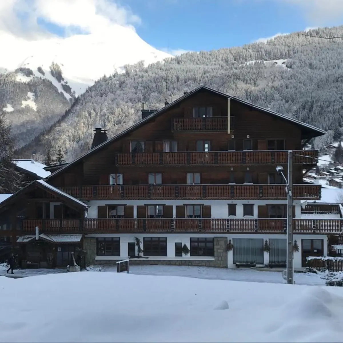 Façade Hôtel Le Concorde Morzine