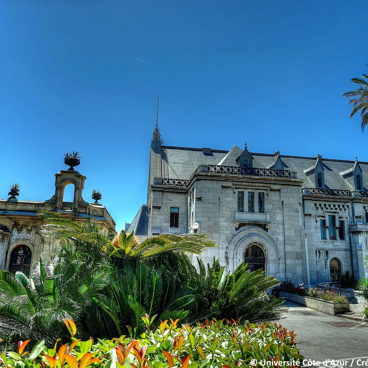 Domaine de Valrose, vue du Grand Château